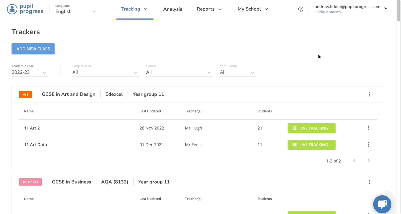 Download reports in mass