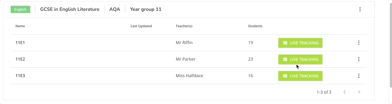 How to add or remove students from a class